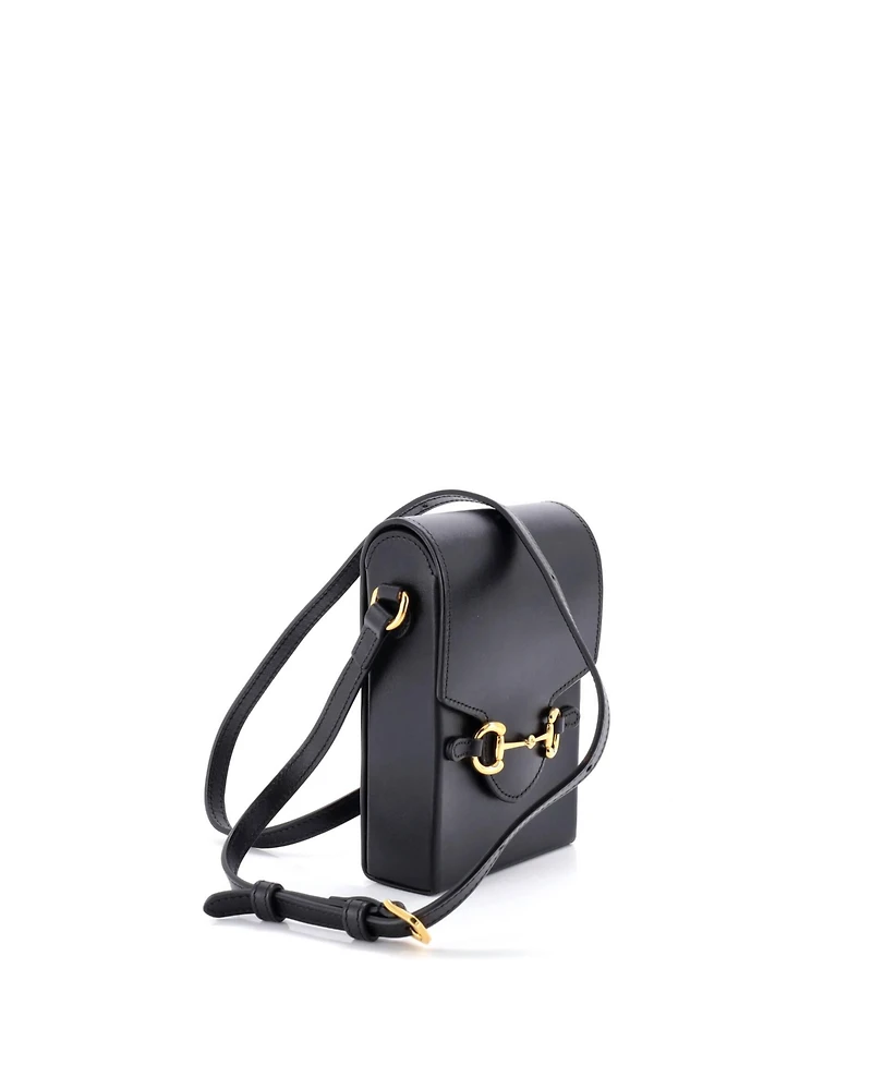 Pre-Owned Gucci Mini Horsebit 1955 Crossbody Bag Leather