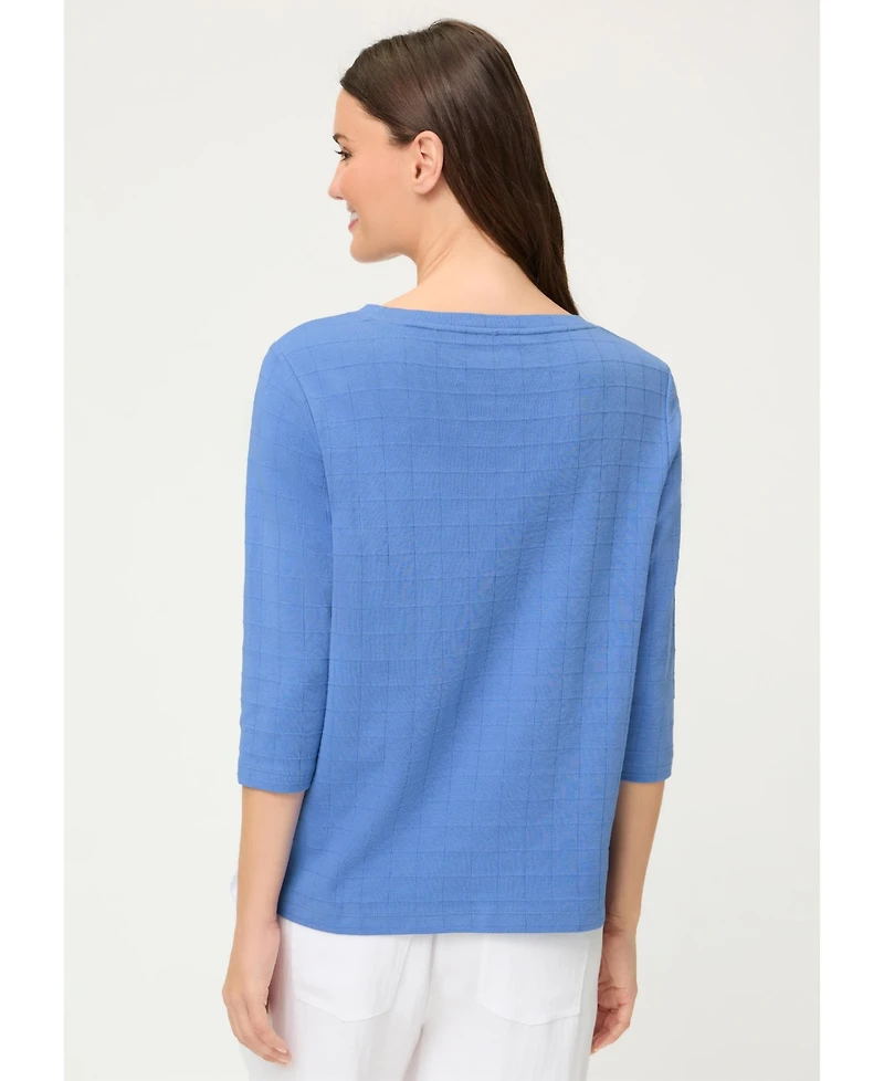 Olsen Women's Rib Knit T-Shirt