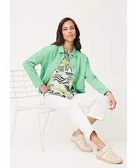 Olsen Women's Safari Print T-Shirt