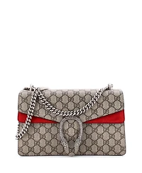 Pre-Owned Gucci Small Dionysus Bag Gg Coated Canvas