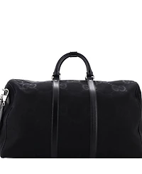 Pre-Owned Gucci Large Convertible Duffle Bag Jumbo Gg Canvas
