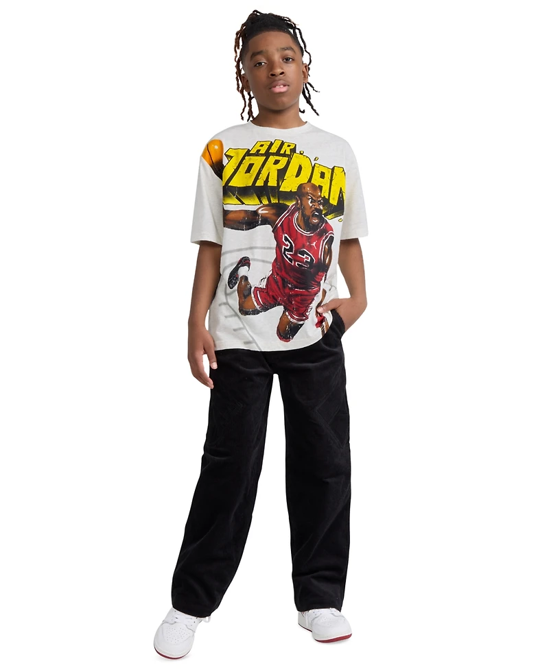 Jordan Boys' 8-20 Slam Dunk Crewneck T-Shirt