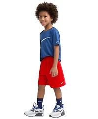 Nike Little Boys Dri-fit Logo Mesh Pull-On Shorts