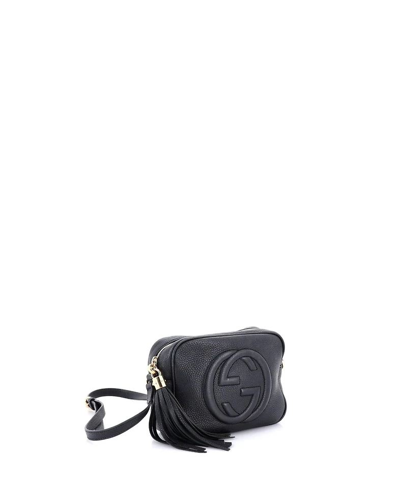 Pre-Owned Gucci Small Soho Disco Crossbody Bag Leather