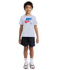 Nike Boys' 4-7 Futura Baseball Crewneck T-Shirt