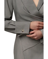 Jluxlabel Women's Manifest Blazer Midi Dress