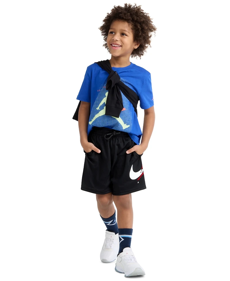 Jordan Boys' 4-7X Brand Arch Mesh Shorts