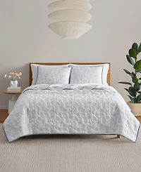 Ugg Botanical Pattern 2-Pc. Quilt Set, Twin/Twin Xl