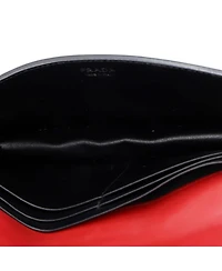 Pre-Owned Prada Elektra Wallet on Chain Studded Leather