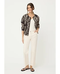 Olsen Women's Embroidered Indoor Jacket