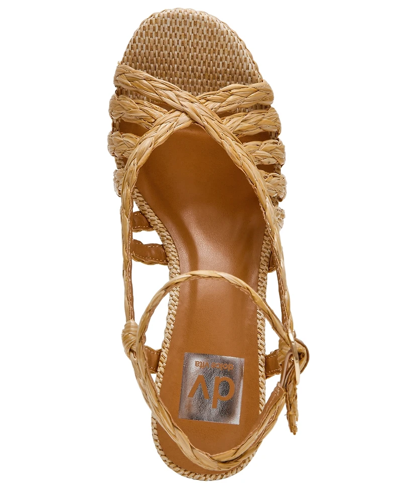 Dv Dolce Vita Women's Micksy Two-Piece Strappy Platform Sandals