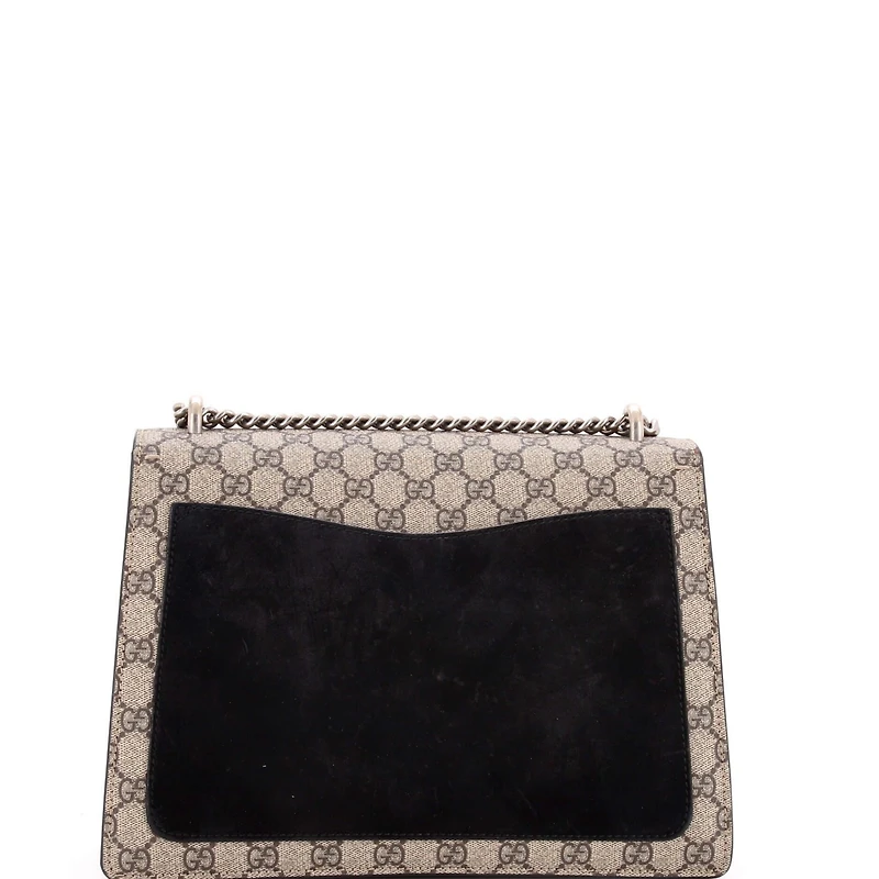 Pre-Owned Gucci Medium Dionysus Bag Gg Coated Canvas