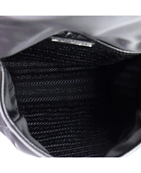 Pre-Owned Prada Logo Buckle Messenger Bag Nylon