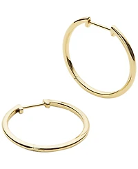 Ana Luisa 14k Gold-Plated Lo Medium Slim Endless Hoop Earrings