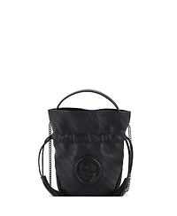 Pre-Owned Gucci Mini Blondie Nm Bucket Bag Diagonal Quilted Leather