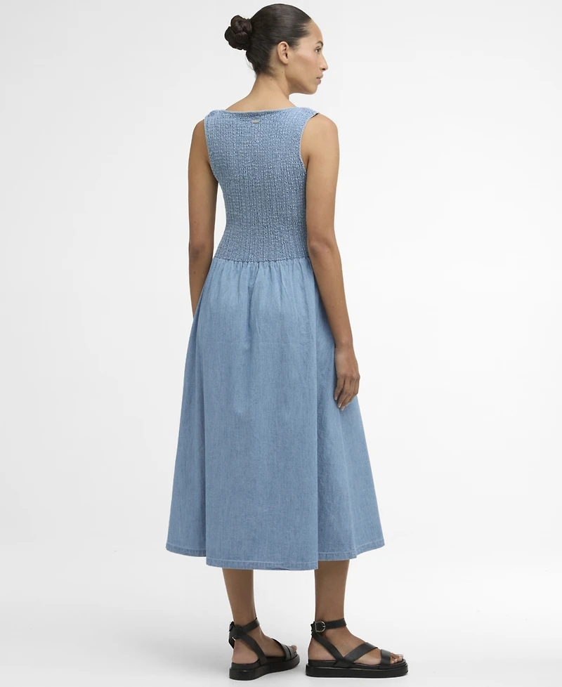 Barbour Women's Josie Sleeveless Midi Dress