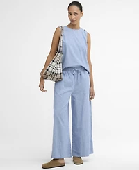 Barbour Women's Josie Wide-Leg Trousers