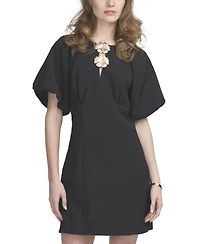 Elle Collection Women's Balloon Sleeve Dress