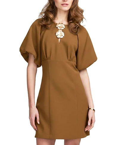 Elle Collection Women's Balloon Sleeve Dress
