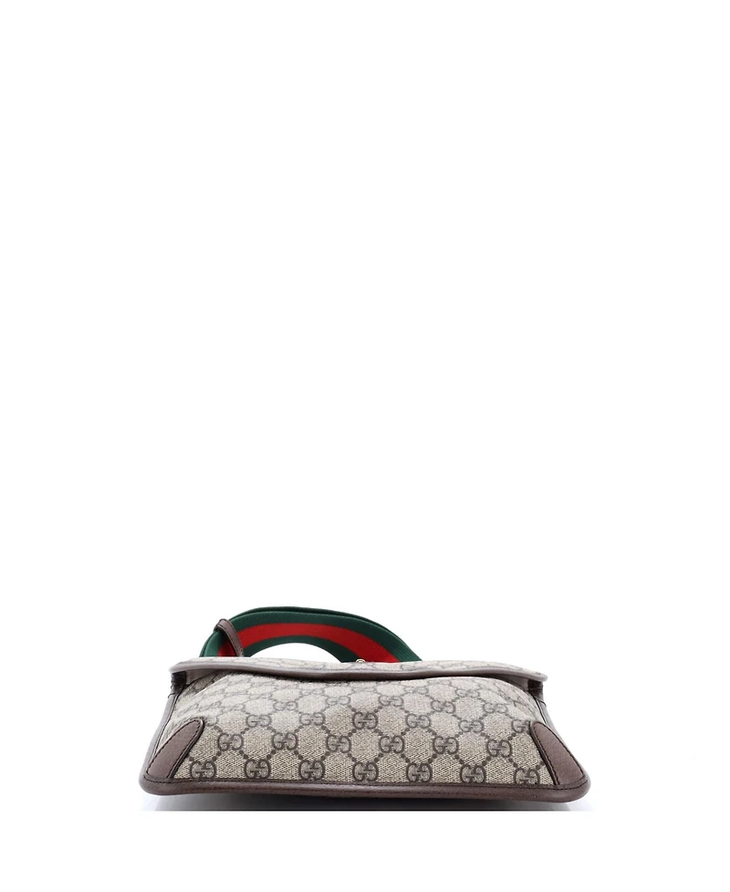 Pre-Owned Gucci Medium Neo Vintage Envelope Messenger Gg Coated Canvas