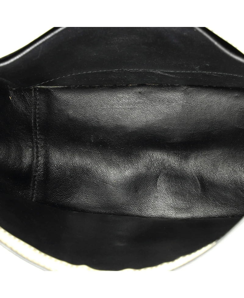 Pre-Owned Prada Small Pionniere Saddle Crossbody Bag City Calfskin