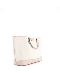 Pre-Owned Gucci Medium Ophidia Top Handle Shopping Tote Gg Coated Canvas and Leather