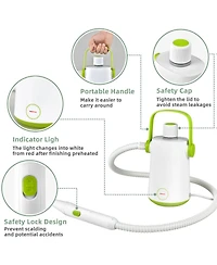 1000W Multifunction Portable Hand-held Steam Cleaner with 10 Accessories