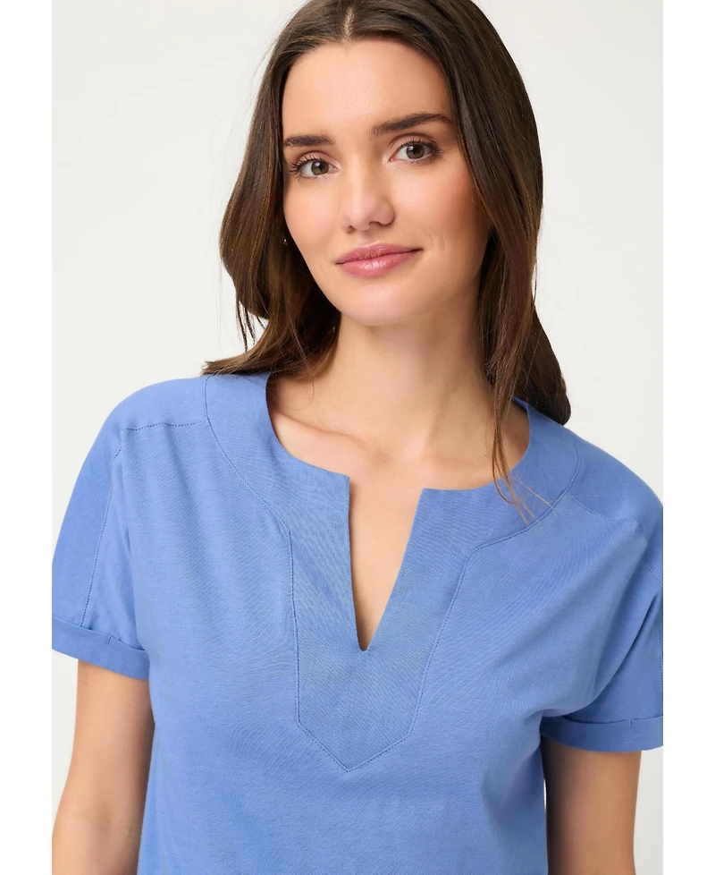 Olsen Women's Mixed Media T-Shirt