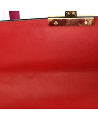 Pre-Owned Gucci Medium Padlock Top Handle Bag Gg Coated Canvas and Leather
