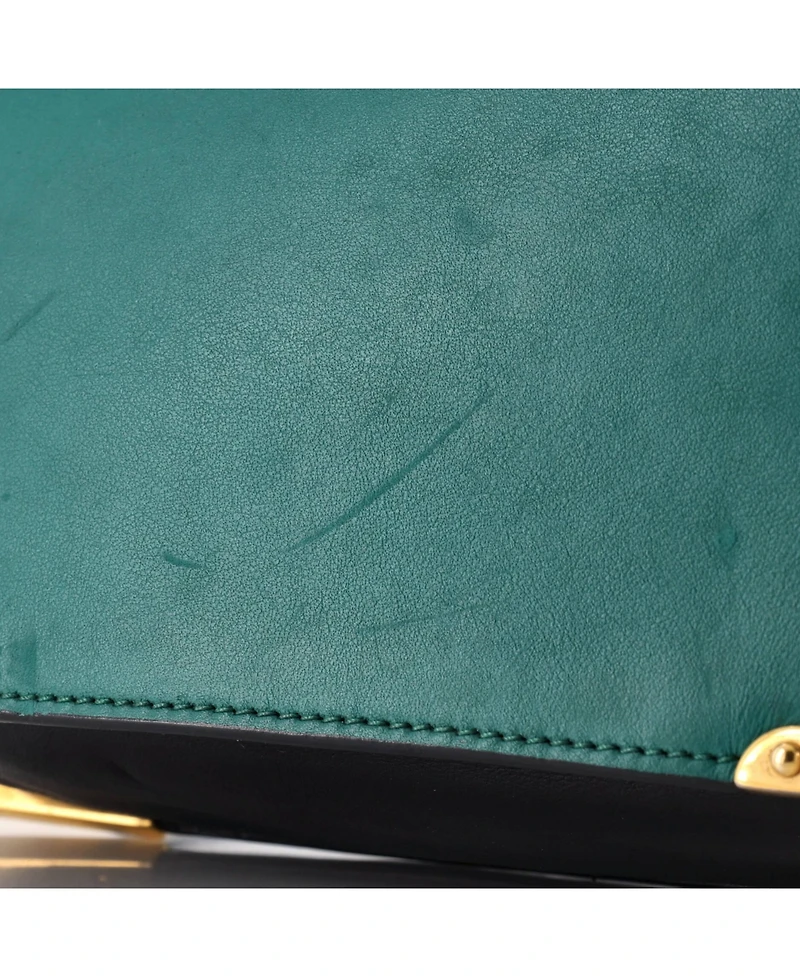 Pre-Owned Prada Small Animalier Cahier Crossbody Bag Leather