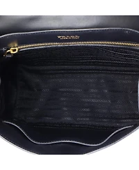 Pre-Owned Prada Medium Cahier Convertible Shoulder Bag City Calf and Saffiano