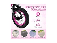 Hongge Kids Bike Adjustable Bicycle with Front Basket