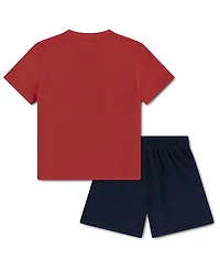 Nike Toddler Boys' 2T-4T Baseball Graphic T-Shirt and Mesh Shorts, 2-Piece Set