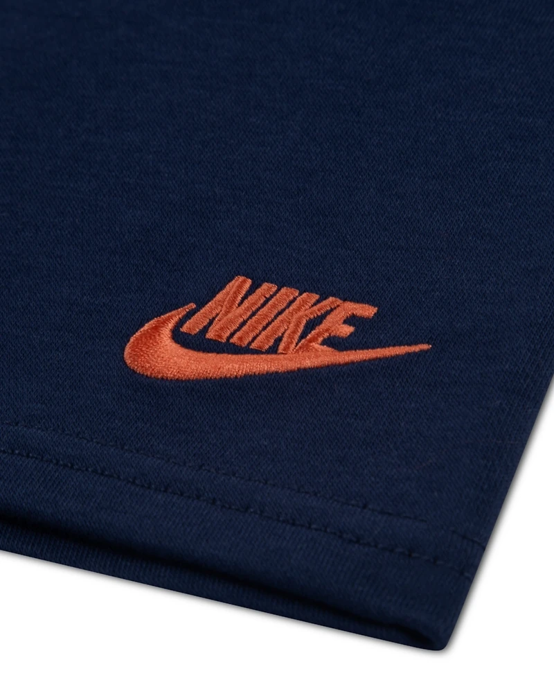 Nike Toddler Boys' 2T-4T Short-Sleeve T-Shirt and French Terry Shorts, 2-Piece Set