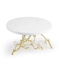 Michael Aram Butterfly Ginkgo Gold-Tone Cake Stand