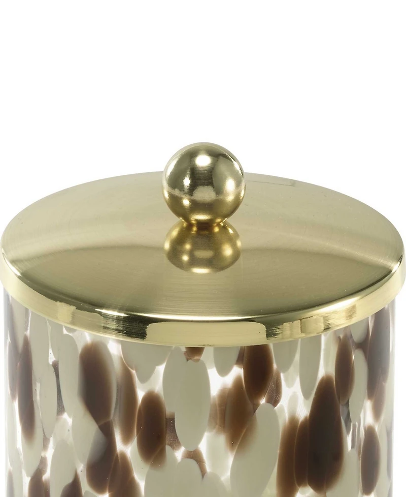 Nicole Miller Safari 5.25" Decorative Covered Jar