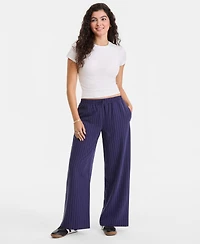 Sincerely Jules Juniors' Striped Drawstring Pants