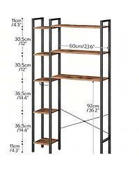 Yigii Over Toilet Storage 8-Tier Bathroom Organizer Shelf