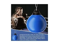 Hongge 18 Inch 110 Pound Heavy Punching Water Aqua Bag with Adjustable Metal Chain