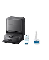 eufy C28 Robot Vacuum and Mop Combo, HydroJet Self-Cleaning Roller Mop, 15,000 Pa Turbo High Suction