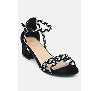 Candance Womens Block Heel Sandal