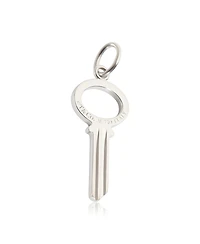 Pre-Owned Tiffany & Co Tiffany & Co. Modern Mini Key Pendant in 18k Gold 0.05 Ctw