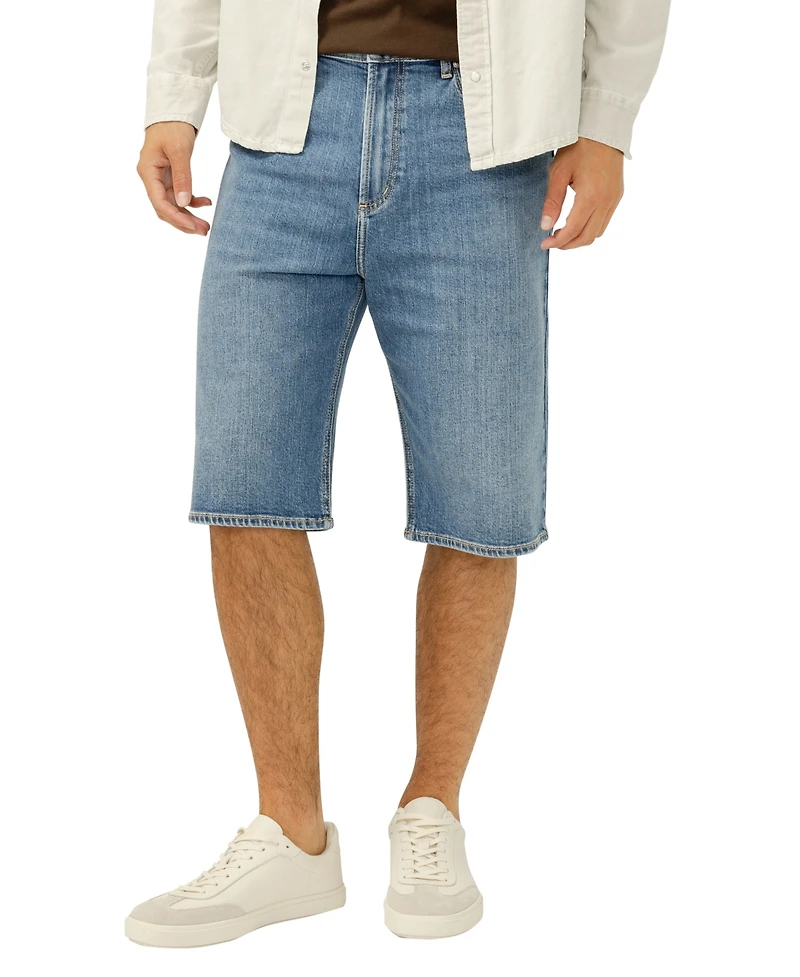 Silver Jeans Co. Men's Classic Baggy Regular-Fit Shorts