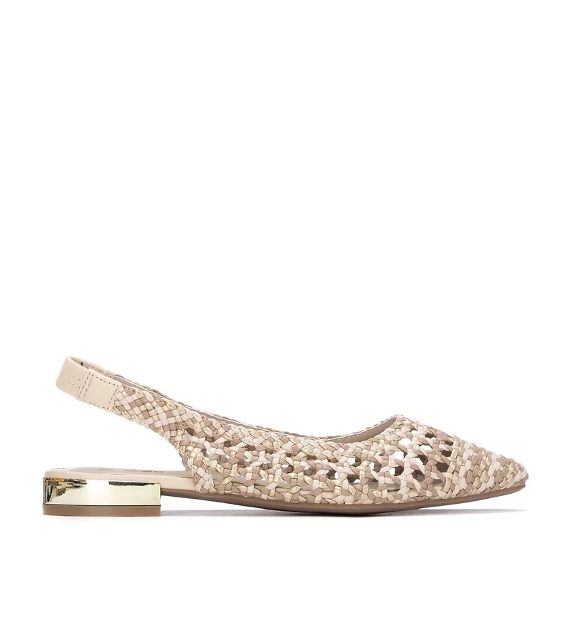 Xti Women's Slingback Braided Flats