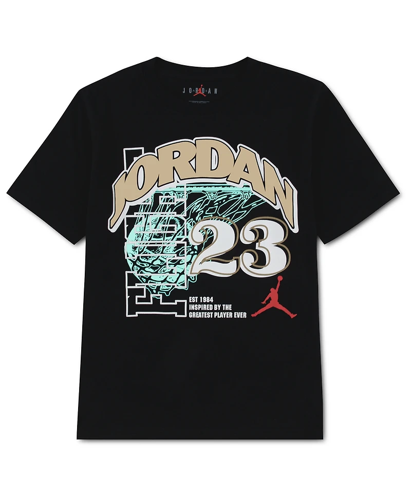 Jordan Boys' 8-20 Arched Swish 23 Short-Sleeve T-Shirt