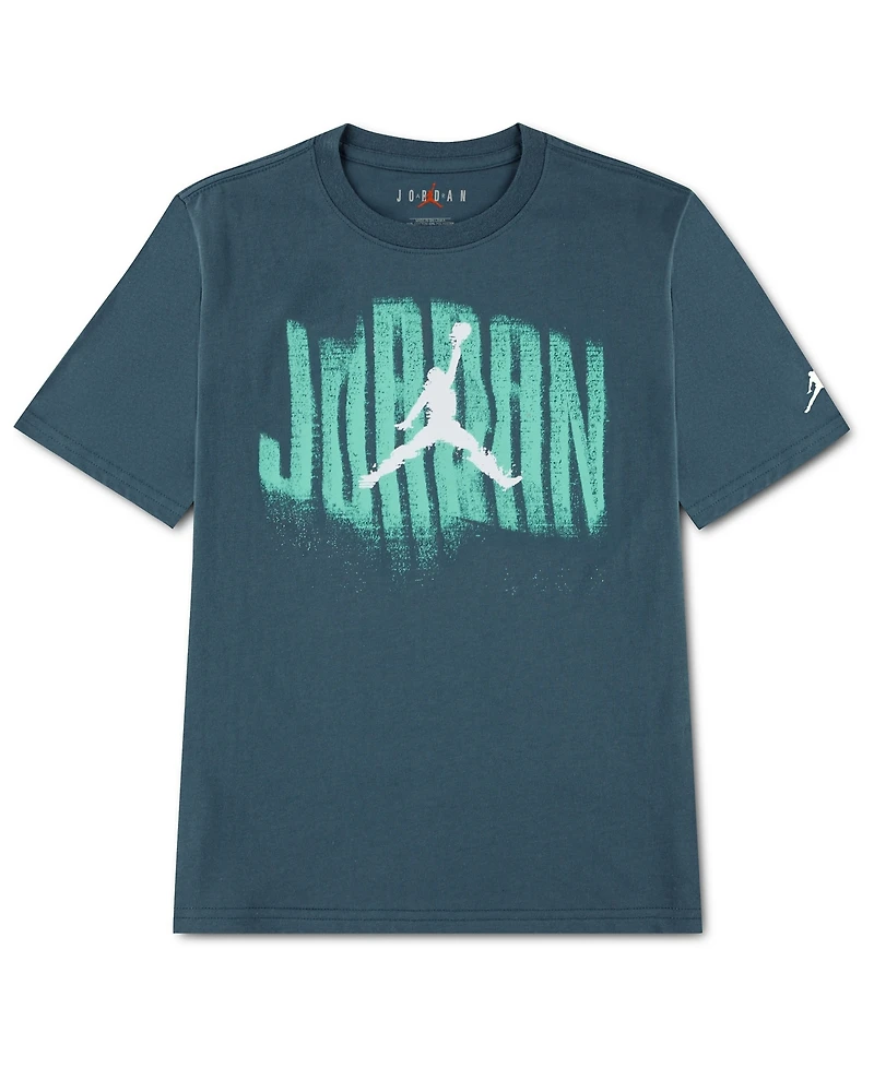 Jordan Boys' 8-20 Distressed Short-Sleeve T-Shirt