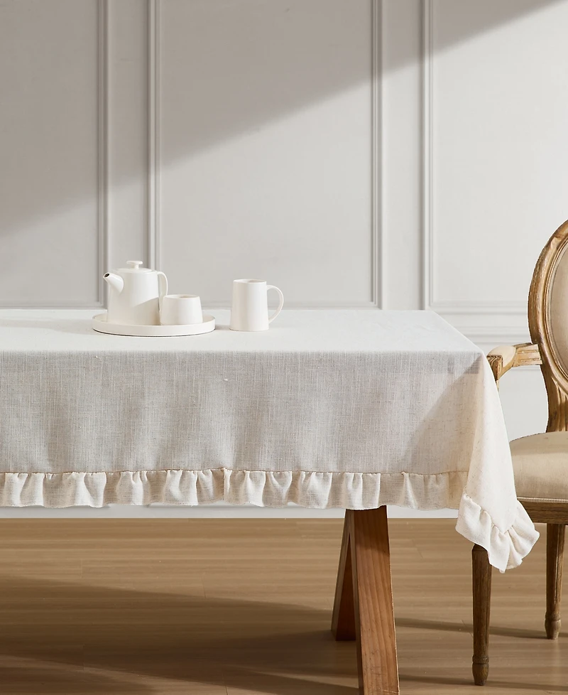Laura Ashley Seville Ruffle Tablecloth