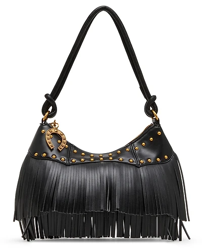 Betsey Johnson Small Fringe Benefits Shoulder Handbag