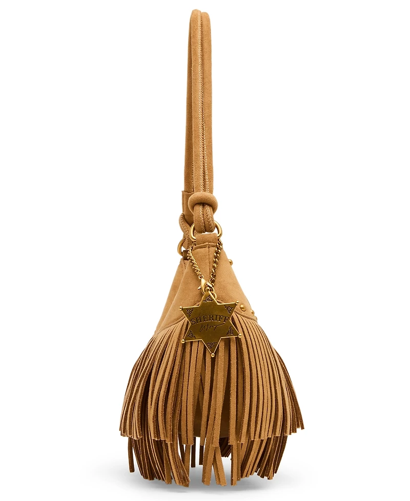 Betsey Johnson Small Fringe Benefits Shoulder Handbag