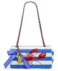 Betsey Johnson Main Attraction Flap Small Shoulder Handbag